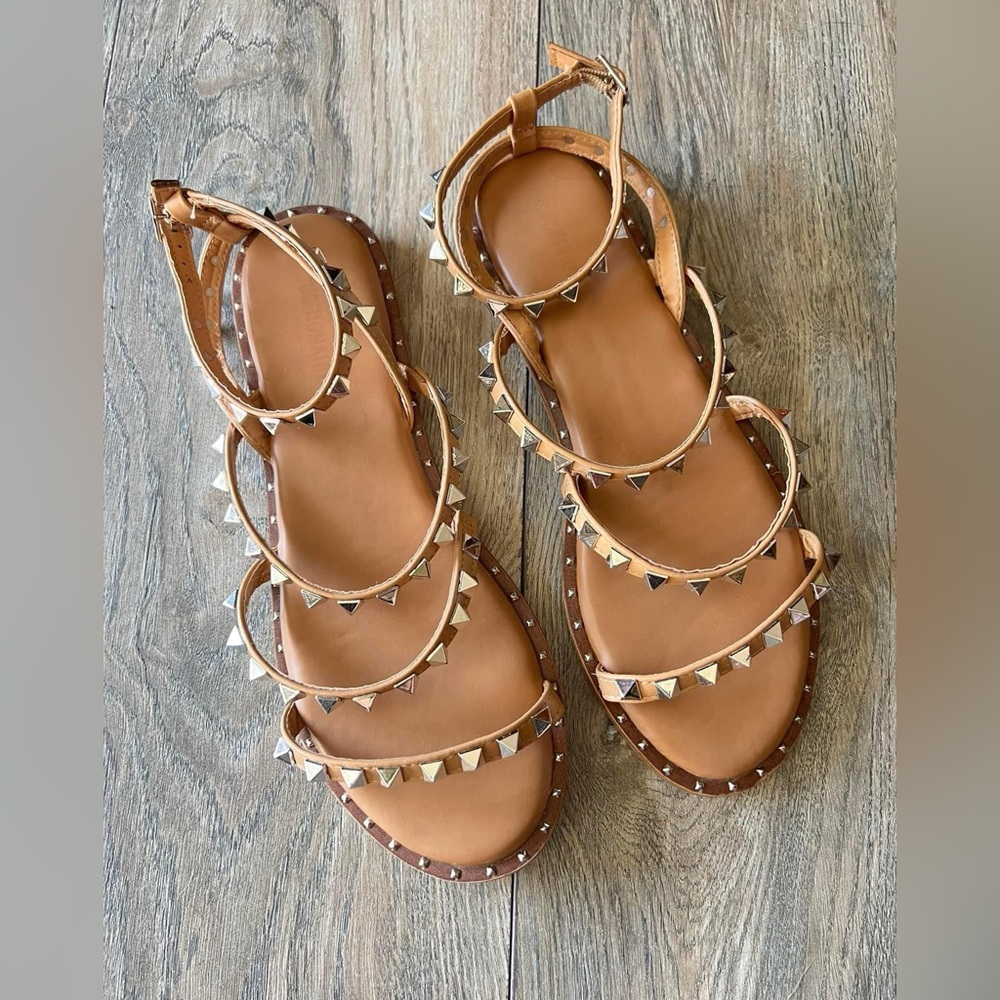 Cushionaire Talia Tan Sandals women’s 8